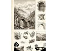 Ancient Stone Bridge in Mist Notebook: Lined Journal for Writing, Reflection and Creative Expression with Mystical Medieval Architecture Cover: 116 ... Notes, Poetry, Sketches and Daily Thoughts