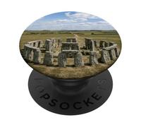 Ancient Stone Circle Monument Landscape Mystery Graphic PopSockets Adhesive PopGrip