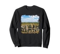 Ancient Stone Circle Monument Landscape Mystery Graphic Sweatshirt