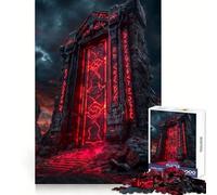 Ancient Stone Gateway 1000 Piece Puzzle For Adults Cognitive Skill Casual Relaxation Solid Lock Chic Xmas Gift (38x26cm)