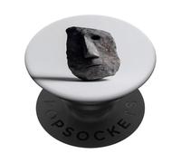 Ancient Stone Mask Primitive Tribal Face Art PopSockets Adhesive PopGrip