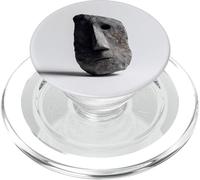 Ancient Stone Mask Primitive Tribal Face Art PopSockets PopGrip for MagSafe