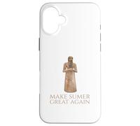 Ancient Sumerian History - Make Sumer Great Again Case for iPhone 16 Plus