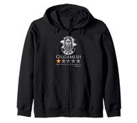 Ancient Sumerian Mythology - Gilgamesh - Bronze Era History Zip Hoodie