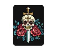 Ancient Sword Skull Car Air Freshener Hanging Aromatherapy Tablets Rearview Mirror Pendant Car Accessories