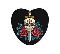 Ancient Sword Skull Car Air Freshener Hanging Aromatherapy Tablets Rearview Mirror Pendant Car Accessories