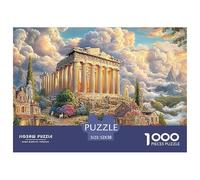 Ancient Temple LandscapeLuxury Jigsaw Puzzles for Adults Featuring 1000 Meticulously Crafted Advanced Challenging Puzzle Game Pieces - Created to Be An Unforgettable Gift Jigsaw Puzzles for Adults An