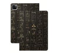 Ancient text tablet case for iPad air1 2 3 4 5, mysterious tablet case compatible with iPad Air7 2025 2021 2020 2018(Black,IPad Air7 2025 (13"))