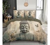 Ancient Thai Buddha statue Duvet Cover Sets,Reversible Exquisite traditional culture Bedding Double Bed Set,Washable Quilt Covers,Quilt Cover Ultra Soft Hypoallergenic Bedding Sets 3 pcs Quilt Cover