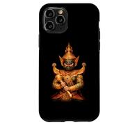 Ancient Thailand Yaksha Demon with Temple Spirit Case for iPhone 11 Pro