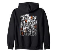 Ancient The Japanese Mountain Vow Samurai Monk Warrior Zip Hoodie