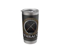 Ancient Thrace Rhomphaia Thracian Symbol Stainless Steel Insulated Tumbler
