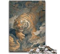 Ancient Tiger Jigsaw Puzzles for Adults 2000 Piece Puzzle,Challenging To Complete But Fun And Humorous Birthday Present,Gifts,Wall Art (70X100cm)