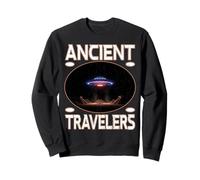 Ancient Travellers UFO Alien Spaceship Sci-Fi Aliens UFOs Sweatshirt