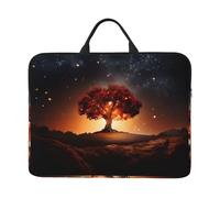 Ancient Tree in The Night Sky Laptop Inner Bag 14 Inch Laptop Sleeve Case for Laptop Briefcase Carrying Bag Pouch Skin Cover