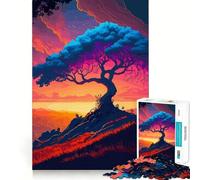 Ancient Tree Jigsaw for Adults 1000 Pieces Think Skill Game High Precision Die Cut Entertaining Challenge for Spare Time (50x75cm)