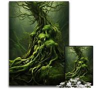 Ancient Tree Roots 1000Piece Jigsaw Puzzle Jigsaw Puzzles for Adults Brain Challenge for Teenagers & Home Decor 1000 PCS(75x50cm)