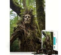Ancient Tree Spirit Adults 1000 Piece Jigsaw Puzzle Think Exercise Game Zero Gap Bonding Activity for Loved Ones (50x75cm)