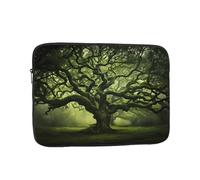 Ancient Trees Laptop Inner Bag Laptop Sleeve Case Briefcase Carrying Laptop Cover, Black, 25.40 cm