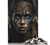 Ancient Tribe Puzzles 1000 Pieces for Teenagers Gifts Puzzle Jigsaws for Adults Sustainable Puzzle for Adults | Games 1000pcs (75x50cm)