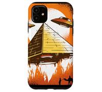 Ancient UFO Alien Pyramid Spaceship - Conspiracy Theory Case for iPhone 11