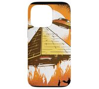 Ancient UFO Alien Pyramid Spaceship - Conspiracy Theory Case for iPhone 13 Pro