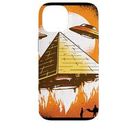 Ancient UFO Alien Pyramid Spaceship - Conspiracy Theory Case for iPhone 14