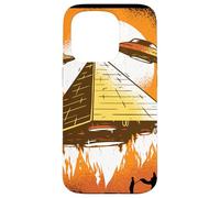 Ancient UFO Alien Pyramid Spaceship - Conspiracy Theory Case for iPhone 15 Pro