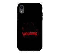 Ancient Viking Warrior Volsung Rune Legend Case for iPhone XR