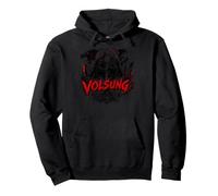 Ancient Viking Warrior Volsung Rune Legend Pullover Hoodie