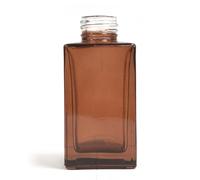 Ancient Wisdom 100 ml Square Long Reed Diffuser Bottlle - Amber