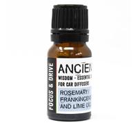 Ancient Wisdom 10ml Aromatherapy Car Blend - Focus & Drive