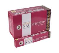 Ancient Wisdom 15g Golden Nag - Meditation Incense