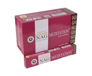 Ancient Wisdom 15g Golden Nag - Meditation Incense