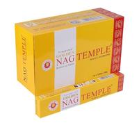 Ancient Wisdom 15g Golden Nag - Temple Incense
