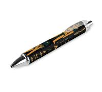 Ancient Wisdom And War Athena Ballpoint Pens Retractable Blue Ink Ball Point Pen Smooth Writing Work Pen 1 PCS