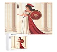 Ancient Wisdom And War Athena Jigsaw Puzzles for Adult Family Activities Games Home Decor Puzzle 1000 PCS