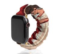Ancient Wisdom And War Athena Scrunchie Watch Bands Soft Elastic Replacement Wristband Compatible with Apple Watch 38mm/40mm