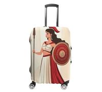 Ancient Wisdom and War Athena Travel Luggage Cover Washable Anti-Scratch Baggage Suitcase Protector XL