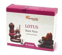 Ancient Wisdom Aromatica Backflow Incense Cones - Lotus
