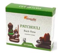 Ancient Wisdom Aromatica Backflow Incense Cones - Patchouli