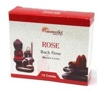 Ancient Wisdom Aromatica Backflow Incense Cones - Rose