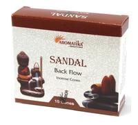 Ancient Wisdom Aromatica Backflow Incense Cones - Sandalwood