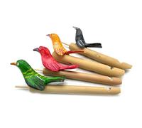Ancient Wisdom Bird Whistle, Bamboo, Random Colour, 13x5x1 cm, 19g