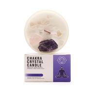 Ancient Wisdom Chakra Gemstone Candles: Radiate Energy, Enhance Meditation, and Align Your Chakras with This Thoughtful Gift (Third Eye Chakra)