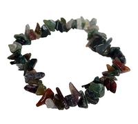 Ancient Wisdom Chipstone Bracelet - Moss Agate