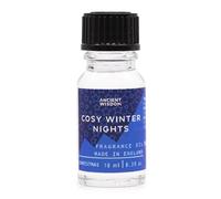 Ancient Wisdom Cosy Winter Nights Fragrance Oil 10ml - Jasmine, Rose, Cinnamon, Musk