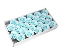 Ancient Wisdom Craft Soap Flowers - Lrg Rose - Baby Blue