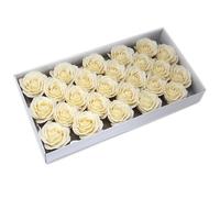 Ancient Wisdom Craft Soap Flowers - Lrg Rose - Ivory