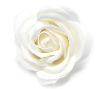 Ancient Wisdom Craft Soap Flowers - Lrg Rose - White